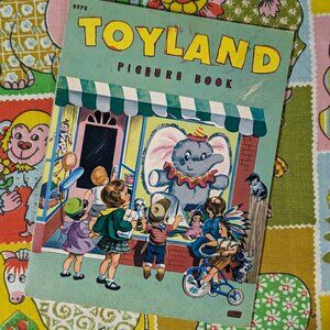 Toyland | Vintage Children's Picture Book